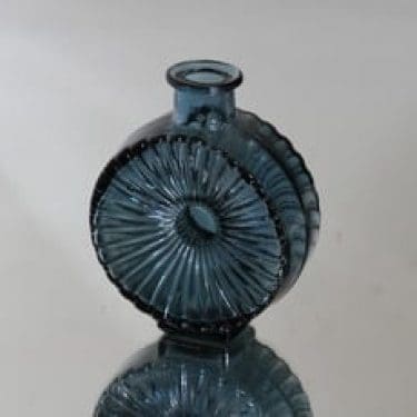 Riihimäen lasi Aurinkopullo koristepullo, koko ¼, suunnittelija Helena Tynell, koko ¼, pieni