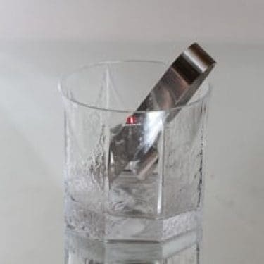 Iittala Kalinka jääpalakulho, kirkas, suunnittelija Timo Sarpaneva,