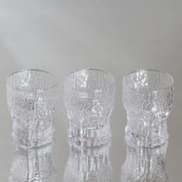 Iittala Aslak lasit, 5 cl, 3 kpl, suunnittelija Tapio Wirkkala, 5 cl, pieni