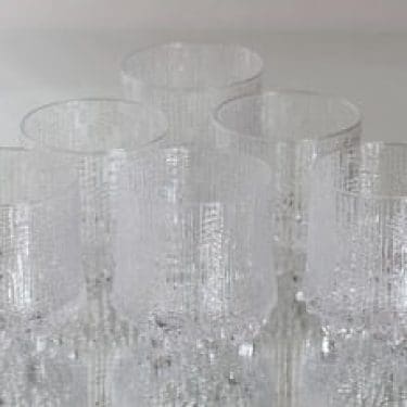 Iittala Ultima Thule lasit, 25 cl, 6 kpl, suunnittelija Tapio Wirkkala, 25 cl