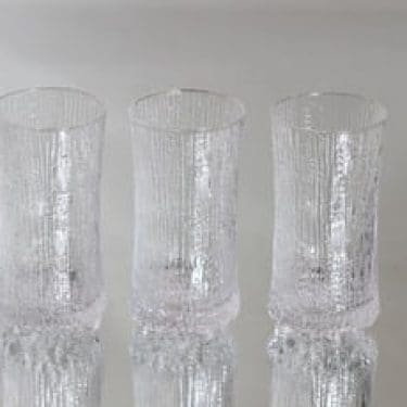 Iittala Ultima Thule lasit, 16 cl, 3 kpl, suunnittelija Tapio Wirkkala, 16 cl