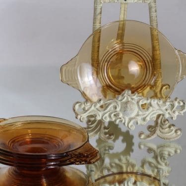 Karhula lautaset, ruskea, 5 kpl, suunnittelija , pieni