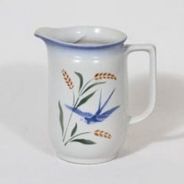 Arabia Pääsky kaadin, 1 l, suunnittelija Thure Öberg, 1 l, puhalluskoriste