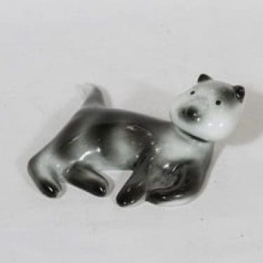 Arabia eläinfiguuri, käsinmaalattu, suunnittelija Michael Schilkin, käsinmaalattu