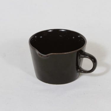 Arabia Kilta creamer, black, Kaj Franck