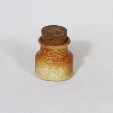 Arabia maustepurkki, suunnittelija Francesca Lindh, pieni, massasigneerattu