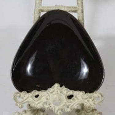 Arabia Kilta kulho, musta, suunnittelija Kaj Franck, pieni