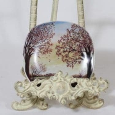 Arabia koristelautanen, Syksytunnelmia, suunnittelija Anita Rantanen-Siemers, Syksytunnelmia, pieni, serikuva