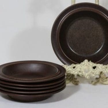 Arabia Ruska lautaset, syvä, 6 kpl, suunnittelija Ulla Procope, syvä