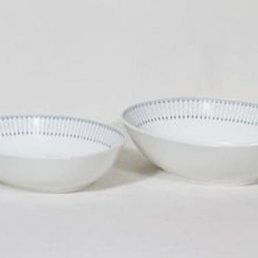 Arabia Heini kulhot, 2 kpl, suunnittelija Raija Uosikkinen, kuparipainokoriste