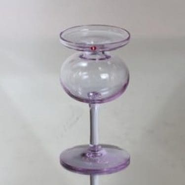 Iittala 2662 kynttilänjalka, neodymi, suunnittelija Erkki Vesanto,