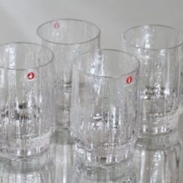 Iittala Vellamo lasit, 0.75 l, 4 kpl, suunnittelija Valto Kokko, 0.75 l
