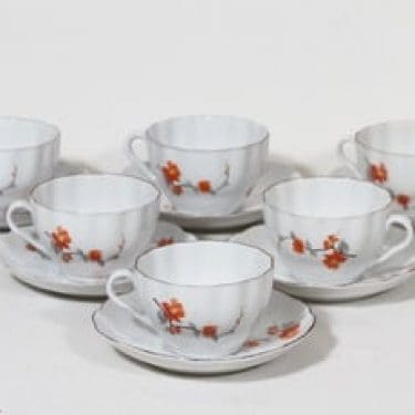 Arabia Sally kahvikupit, 6 kpl, suunnittelija , siirtokuva