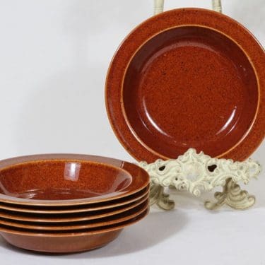 Arabia Krouvi lautaset, syvä, 6 kpl, suunnittelija , syvä