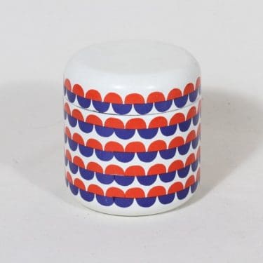 Finel purkki, suunnittelija Leif Eriksson, serikuva, retro