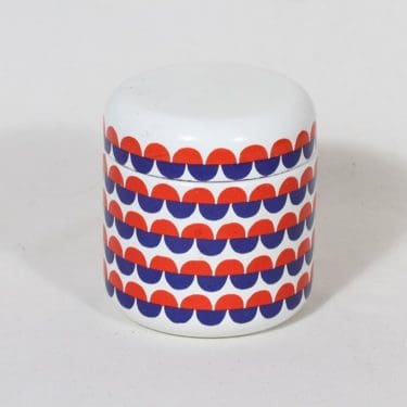 Finel purkki, suunnittelija Leif Eriksson, serikuva, retro