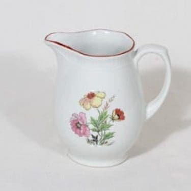 Arabia KB kaadin, 0.25 cl, suunnittelija , 0.25 cl, pieni, siirtokuva, kukkakuvio