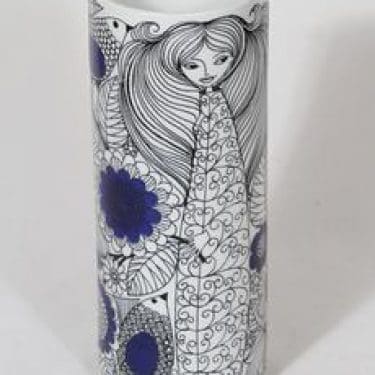 Arabia Pastoraali maljakko, suunnittelija Esteri Tomula, suuri, serikuva