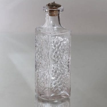 Riihimäen lasi Lara karahvi, kirkas, suunnittelija Eero Rislakki,