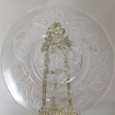 Nuutajärvi Pioni vati, kirkas, suunnittelija Oiva Toikka, suuri