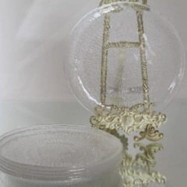 Iittala Solaris lautaset, matala, 6 kpl, suunnittelija Tapio Wirkkala, matala