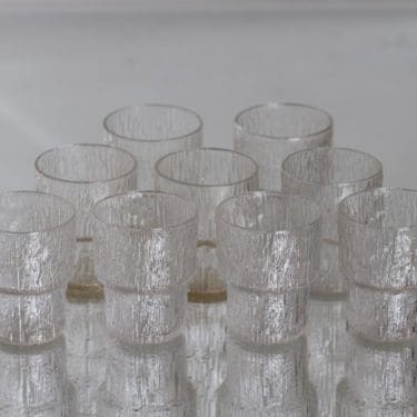 Iittala Paadar lasit, 7 cl, 9 kpl, suunnittelija Tapio Wirkkala, 7 cl