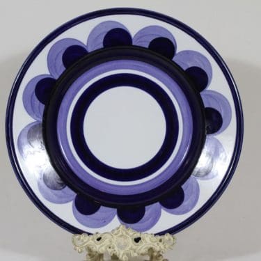 Arabia Paju vati, käsinmaalattu, suunnittelija Anja Jaatinen, käsinmaalattu, suuri, signeerattu