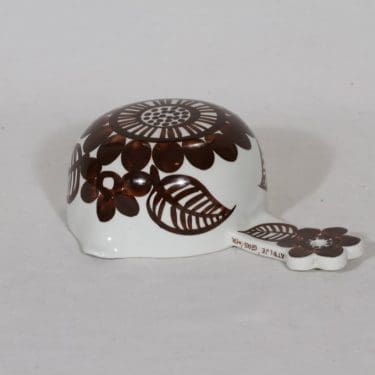 Arabia Köökki kauha, 25 cl, suunnittelija Gunvor Olin-Grönqvist, 25 cl, käsinmaalattu, signeerattu, retro