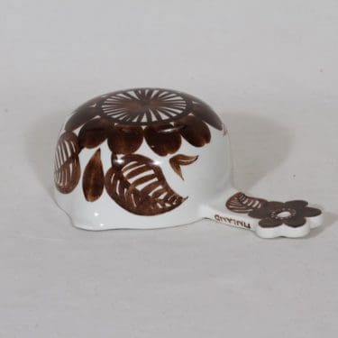 Arabia Köökki kauha, 25 cl, suunnittelija Gunvor Olin-Grönqvist, 25 cl, käsinmaalattu, signeerattu, retro