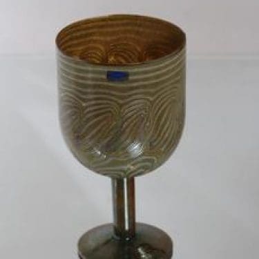 Nuutajärvi Ranta taidelasi, signeerattu, suunnittelija Oiva Toikka, signeerattu, filigraani