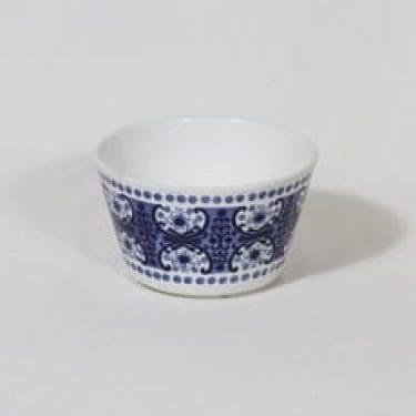 Arabia Ali kulho, sininen, suunnittelija Raija Uosikkinen, pieni, kuparipainokoriste