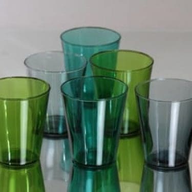 Nuutajärvi Viola lasit, 20 cl, 6 kpl, suunnittelija Kaj Franck, 20 cl