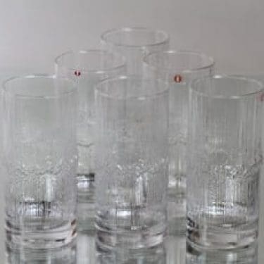 Iittala Niva grogilasit, 35 cl, 6 kpl, suunnittelija Tapio Wirkkala, 35 cl