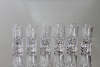 Iittala Niva snapsilasit, 3 cl, 6 kpl, suunnittelija Tapio Wirkkala, 3 cl