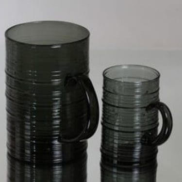 Nuutajärvi Rustica tuopit, eri kokoja, 2 kpl, suunnittelija Kaj Franck, eri kokoja