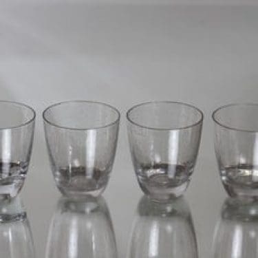 Nuutajärvi Pore lasit, 10 cl, 4 kpl, suunnittelija Gunnel Nyman, 10 cl