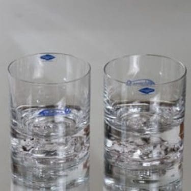 Nuutajärvi Himalaja grogilasit, 28 cl, 2 kpl, suunnittelija Björn Weckström, 28 cl