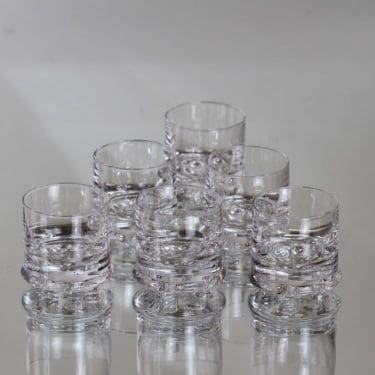 Iittala Helminauha snapsilasit, 6 cl, 6 kpl, suunnittelija Timo Sarpaneva, 6 cl