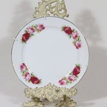 Arabia E lautanen, kukkakuvio, suunnittelija , kukkakuvio, siirtokuva