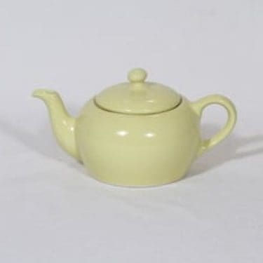 Arabia MG teekaadin, keltainen, suunnittelija , pieni, koristelematon