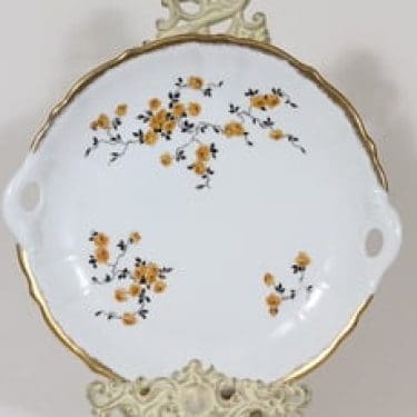 Arabia OB vati, kukkakuvio, suunnittelija , kukkakuvio, siirtokuva, kultafondi