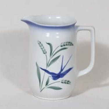 Arabia Pääsky kaadin, 1.5 l, suunnittelija Thure Öberg, 1.5 l, puhalluskoriste