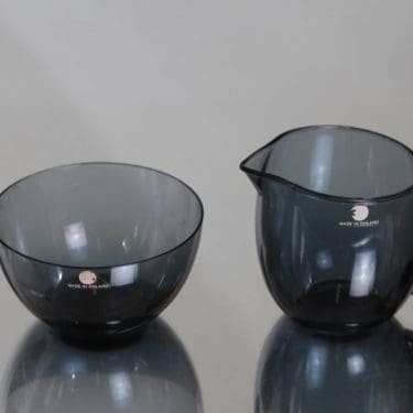 Iittala sokerikko ja kermakko, sininen, suunnittelija ,