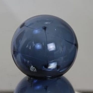 Iittala Aurinkopallo koriste-esine, signeerattu, suunnittelija Timo Sarpaneva, signeerattu