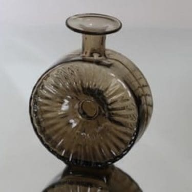 Riihimäen lasi Aurinkopullo koristepullo, koko 2/4, suunnittelija Helena Tynell, koko 2/4