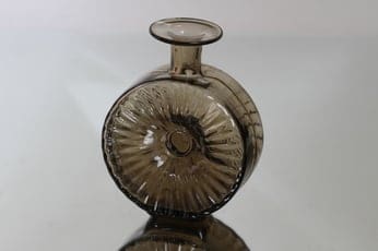 Riihimäen lasi Aurinkopullo koristepullo, koko 2/4, suunnittelija Helena Tynell, koko 2/4