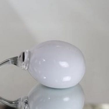 Nuutajärvi koristelintu, Mibis, suunnittelija Oiva Toikka, Mibis, signeerattu, numeroitu