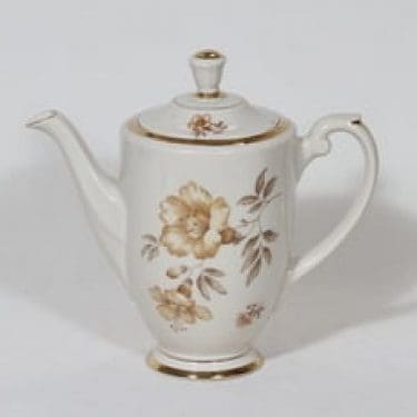 Arabia Myrna kahvikaadin, 1 l, suunnittelija Olga Osol, 1 l, signeerattu