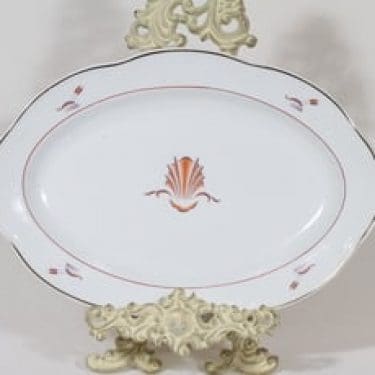 Arabia Näkki vati, suunnittelija Tyra Lungren, soikea, siirtokuva