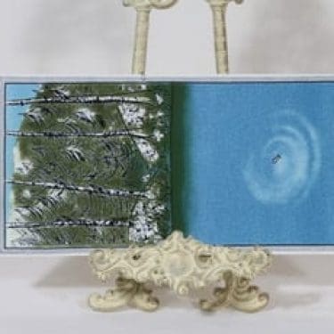 Arabia Ihminen ja luonto seinälaatta, Kala, suunnittelija Heljä Liukko-Sundström, Kala, serikuva